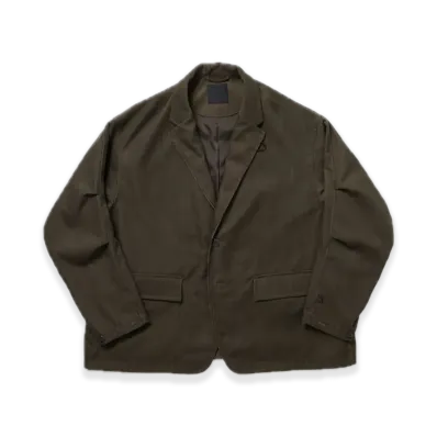 DAIWA PIER39 W's Tech Loose 2B Jacket Corduroy "Brownkhaki"