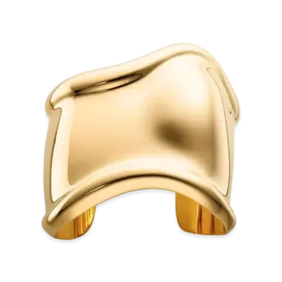 Tiffany & Co. Elsa Peretti Medium Bone Cuff "Gold"