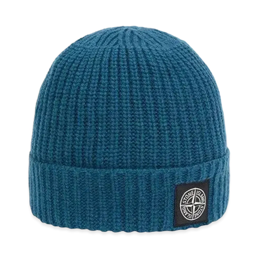 Stone Island N10B5 GEELONG WOOL "Teal"