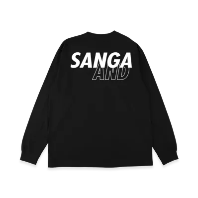WIND AND SEA x J.LEAGUE SANGA L/S Tee "Black"