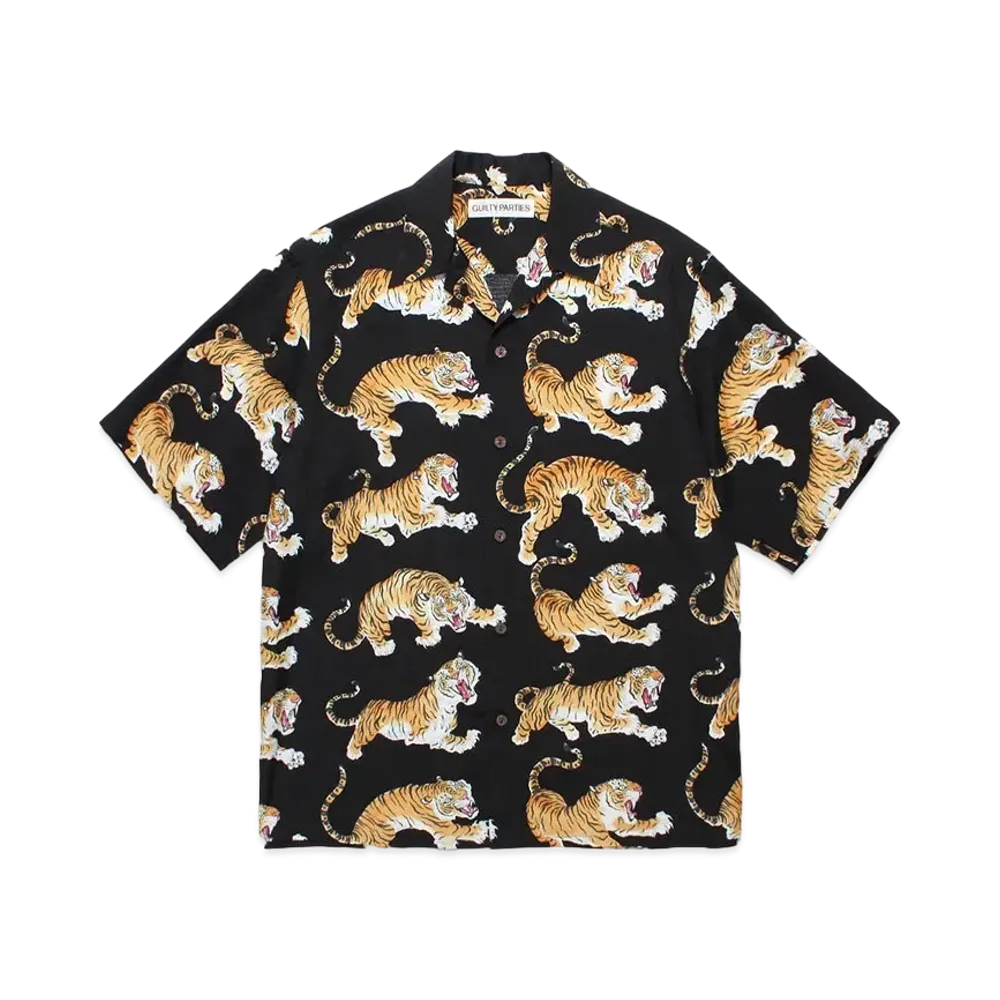 WACKO MARIA Tim Lehi / Hawaiian Shirt "Black"
