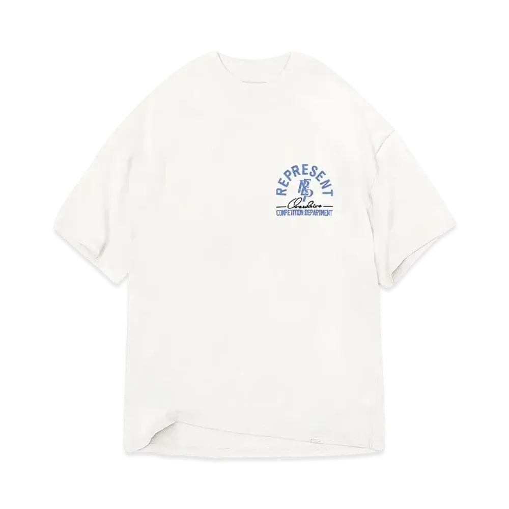 REPRESENT Competition Department T-Shirt "Flat White"