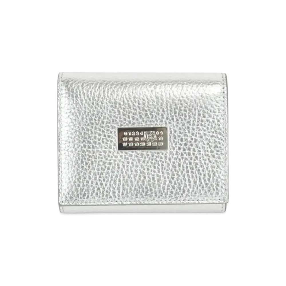 MM6 Maison Margiela Numeric Wallet "Silver"