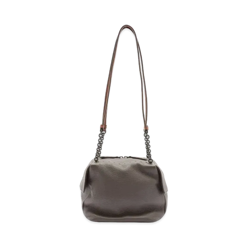 Bottega Veneta Chain Shoulder Bag "Gray"