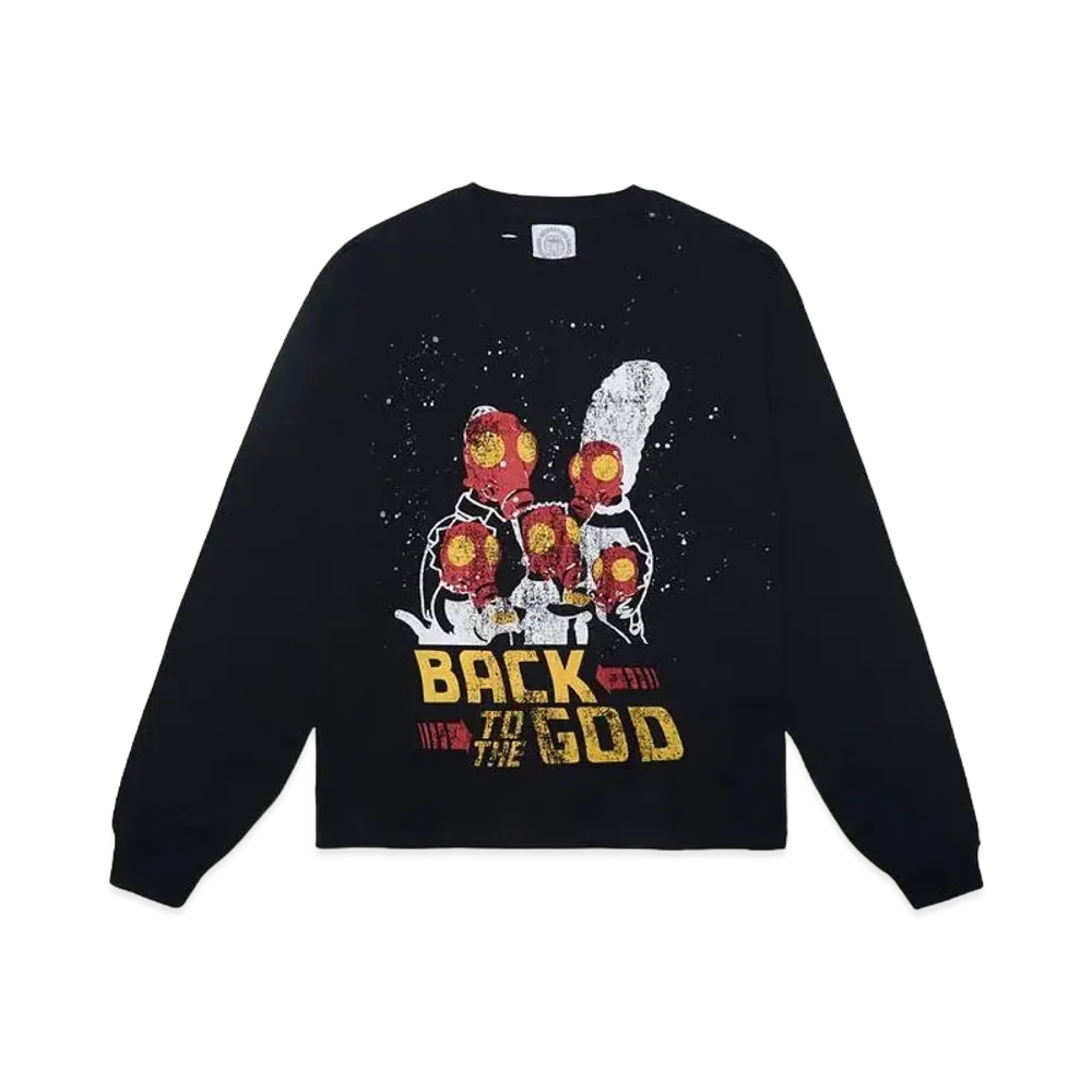 SOMEIT B.T.G Vintage LS Tee "BLACK"