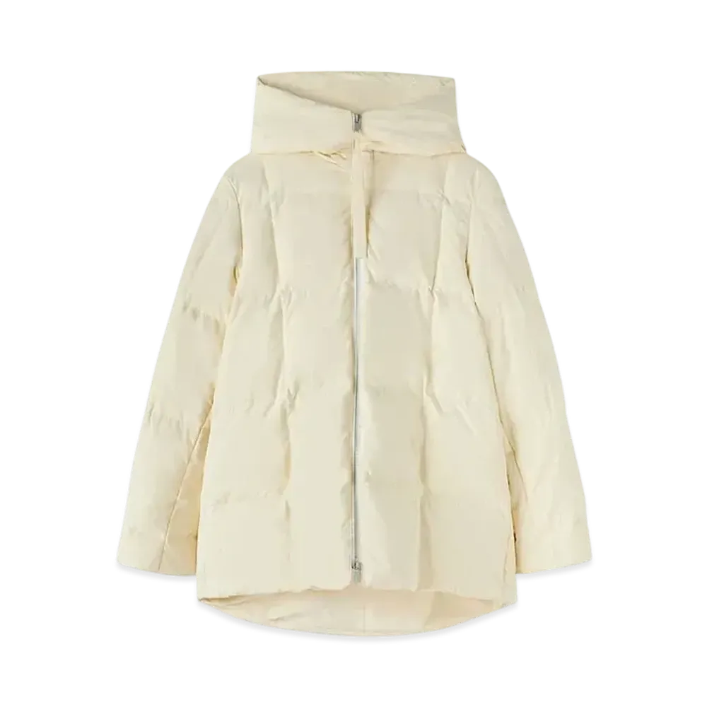 Jil Sander Women's Quilted Down Jacket "Dune"
