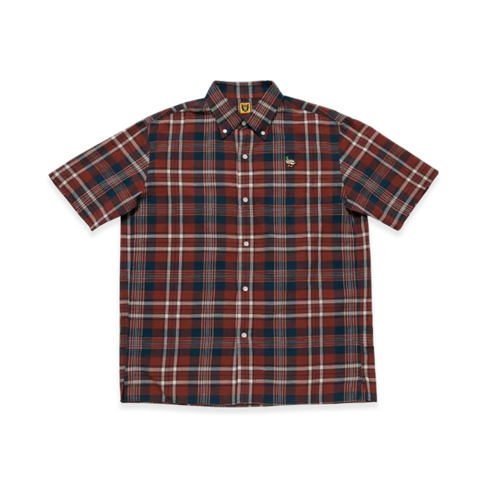 HUMAN MADE Check B.D S/S Shirt "Red"