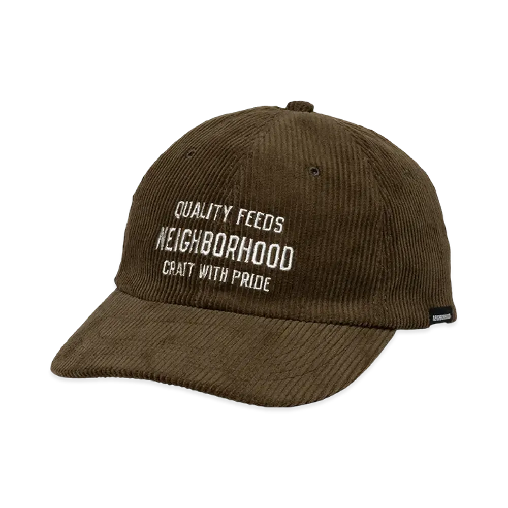 NEIGHBORHOOD Corduroy Dad Cap "Olive Drab"
