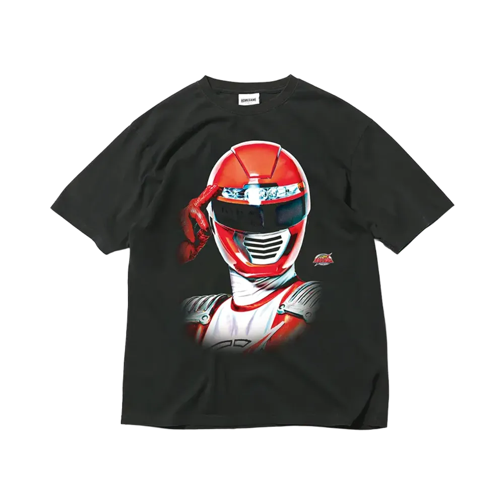 スーパー戦隊 x HOMEGAME \ 2006 ボウケンレッド TEE "BLACK"