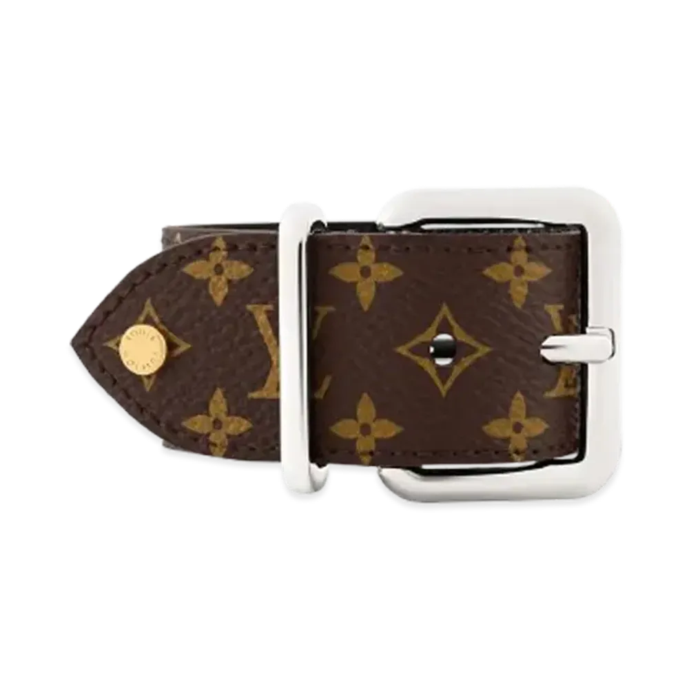 Louis Vuitton LV Emblem Cuff Monogram Canvas