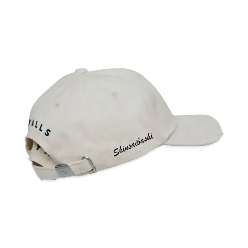 HUMAN MADE Stores Exclusive 6Panel Twill Cap Shinsaibashi Parco "White"