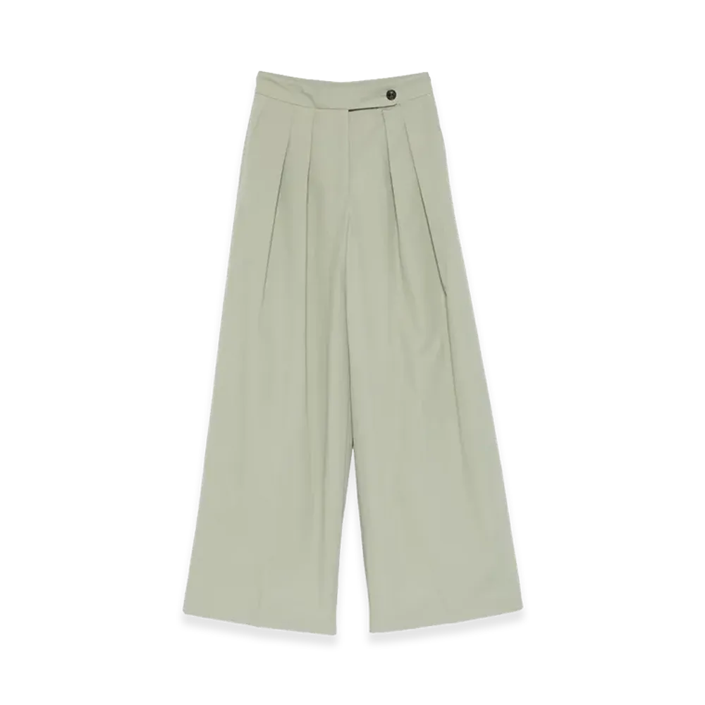 DRIES VAN NOTEN Women's Trousers "Green"