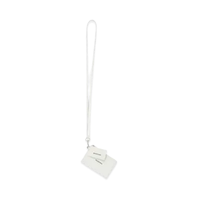 BALENCIAGA Cash Pouch With Card Holder "White"