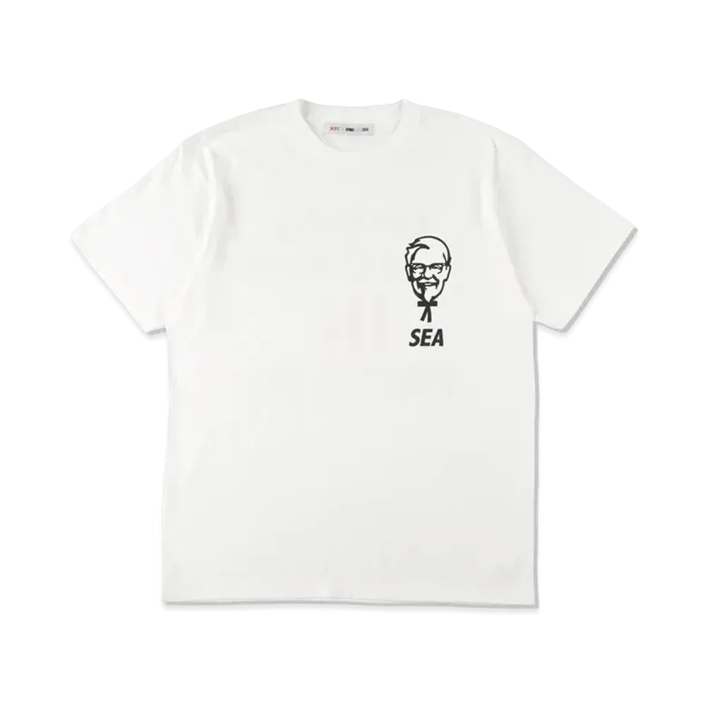 WIND AND SEA x KFC (COLONEL) TEE "White"