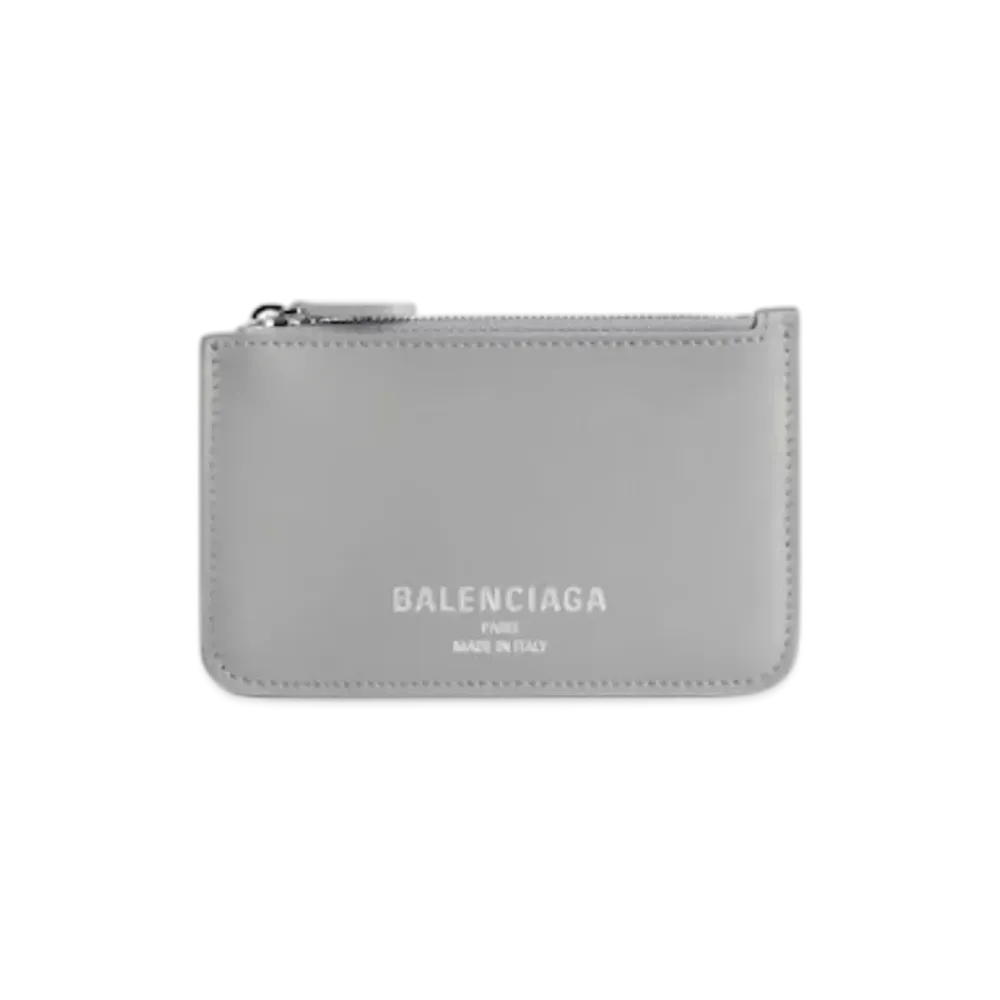 BALENCIAGA Cash 2.0 Long Coin & Card Holder "Grey"