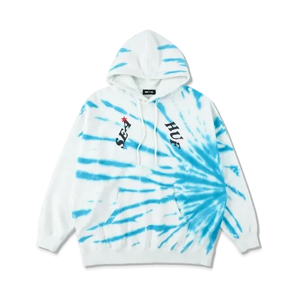 WIND AND SEA x HUF Hoodie "Tie Dye"
