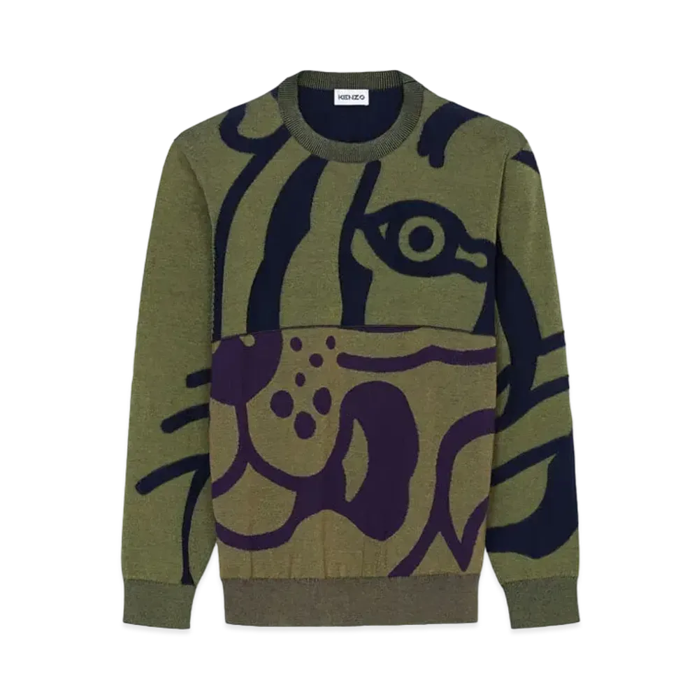 KENZO Sweater K-Tiger "Khaki"