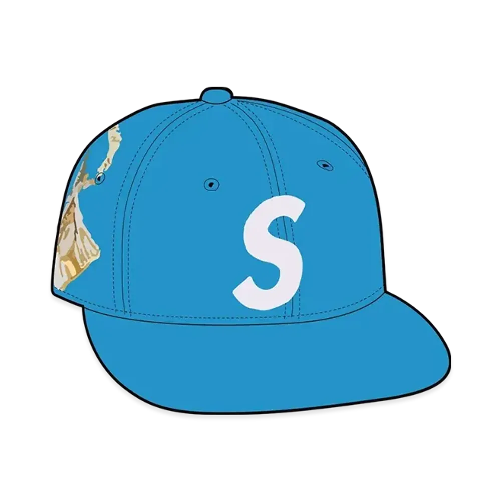 Supreme Jesus Piece S Logo New Era "Blue"