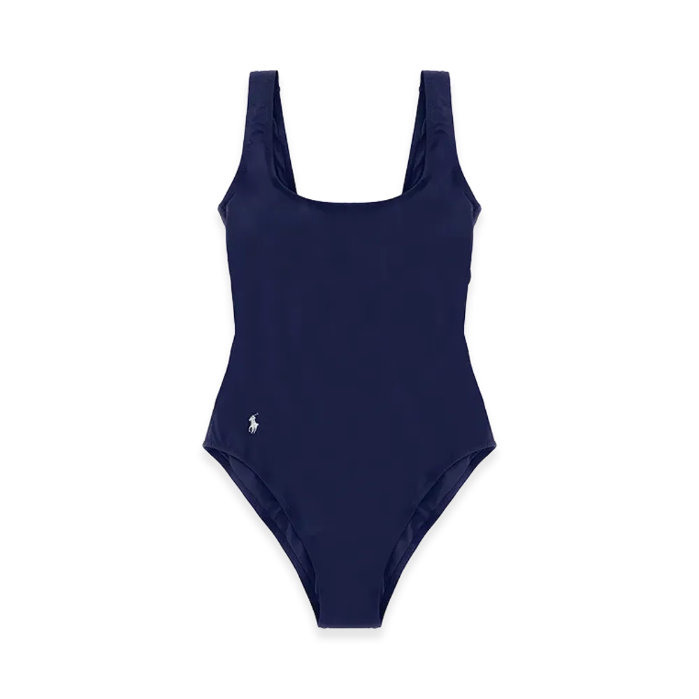 Polo Ralph Lauren Women's Martinique One-Piece Swimsuit "Dark Navy"