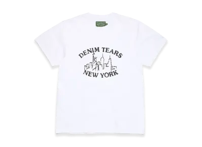 DENIM TEARS Skyline Tee "White"