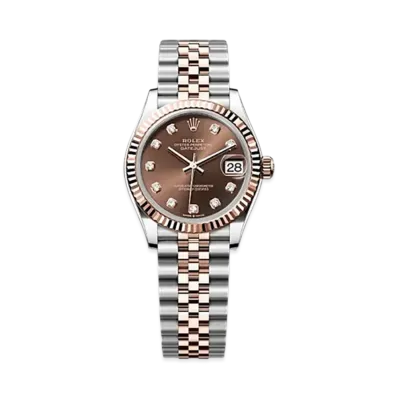 ROLEX Datejust 31mm Oystersteel & Everose Gold 278271 "Chocolate"
