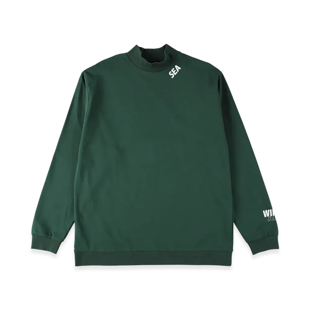 WIND AND SEA CT Mockneck (Cordura(R)) L/S Tee "Green"