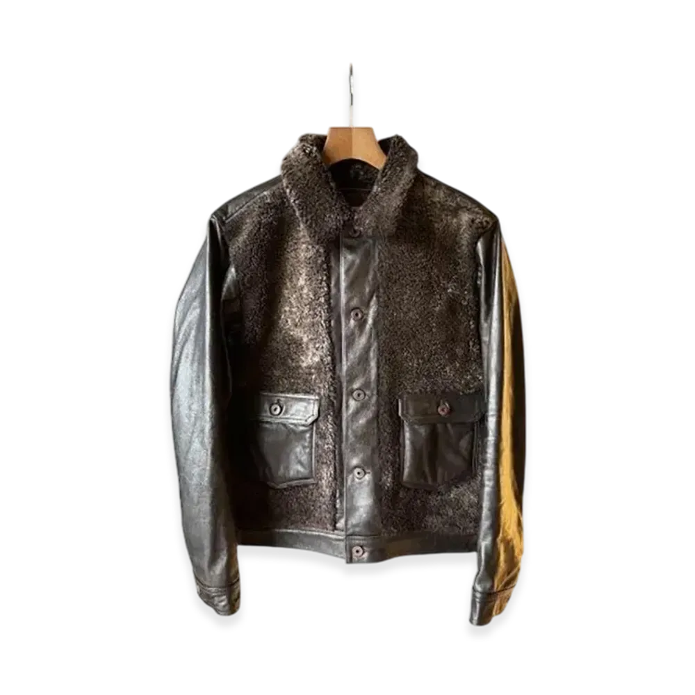 RRL Grizzly Jacket "Brown"