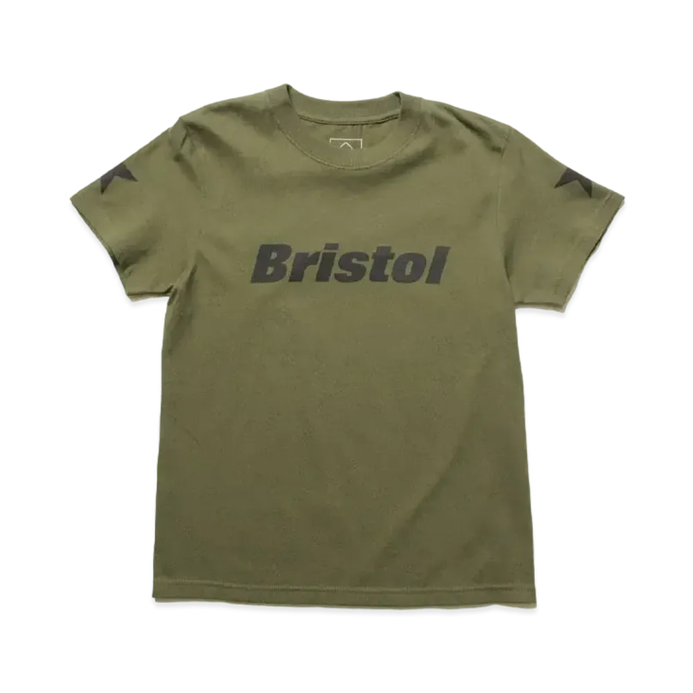 F.C.Real Bristol Authentic Logo S/S Tee (Kids) "Khaki"