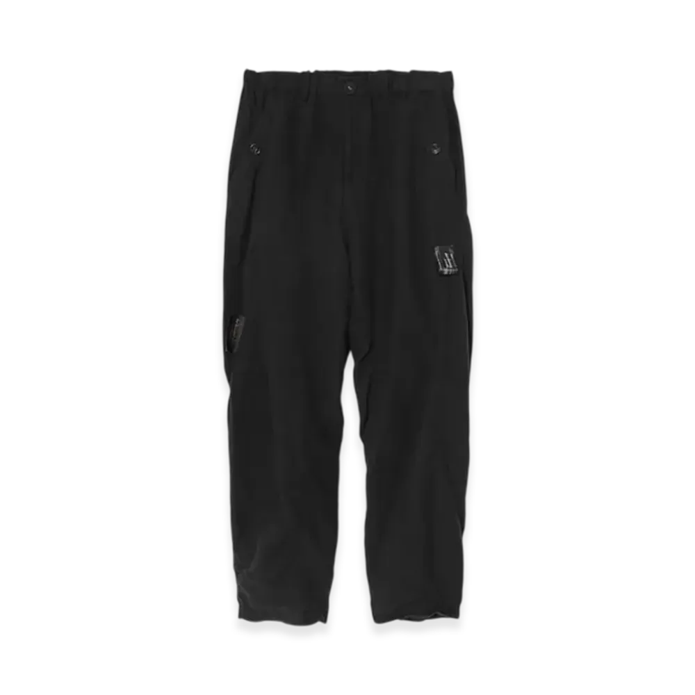 UNDERCOVER Linen Easy Pants "Black"