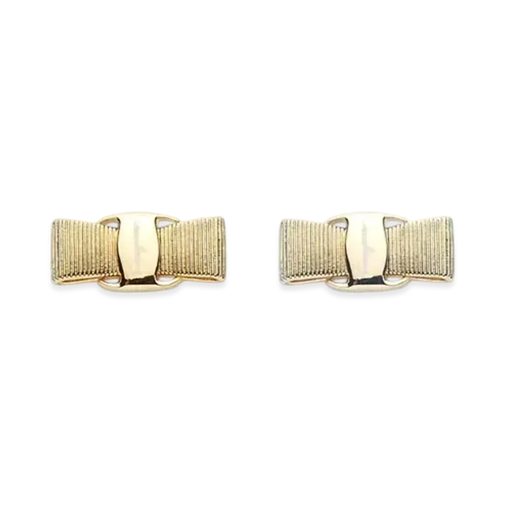 Salvatore Ferragamo Vala Earrings "Gold"