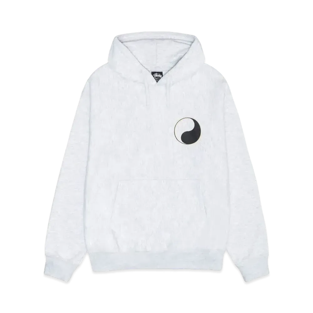 Stussy x OUR LEGACY Work Shop Drop Shadow Hoodie Pigment Dyed "Ash Heather"