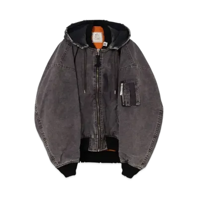 Maison MIHARA YASUHIRO Hood Combined Fright Jacket "Black"