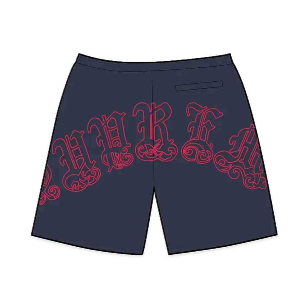 Supreme Old English Nylon Short "Navy"