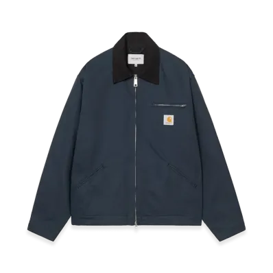 Carhartt WIP OG Detroit Jacket "Deep Night/Black(Rinsed)"