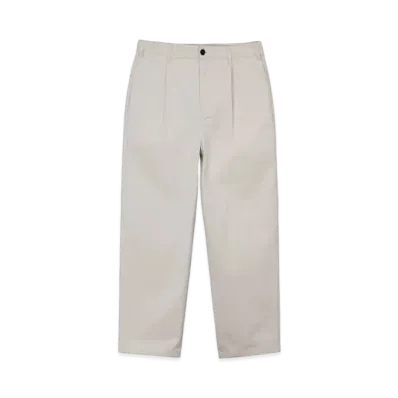 Stussy Twill Volume Pleated Trouser "Bone"