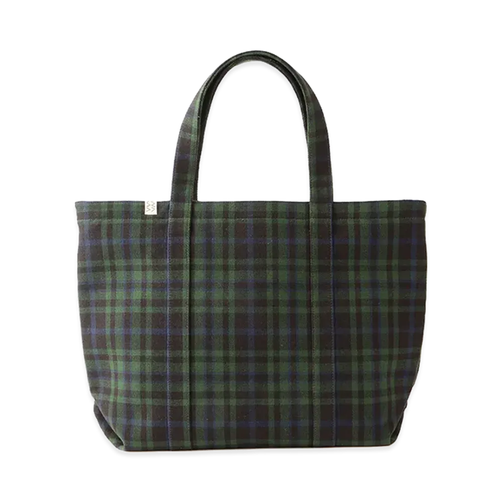visvim Ut.Tote (M) Buffalo Check "Green"