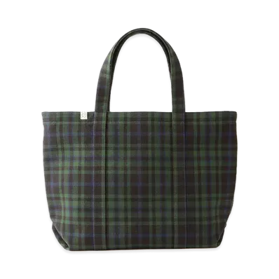 visvim Ut.Tote (M) Buffalo Check "Green"