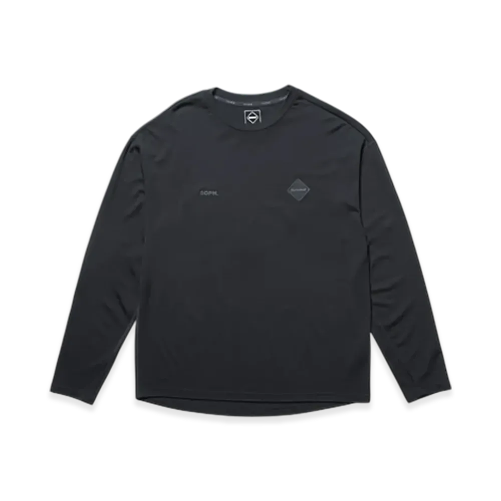 F.C.Real Bristol Wool Blend Authentic Top "Black"