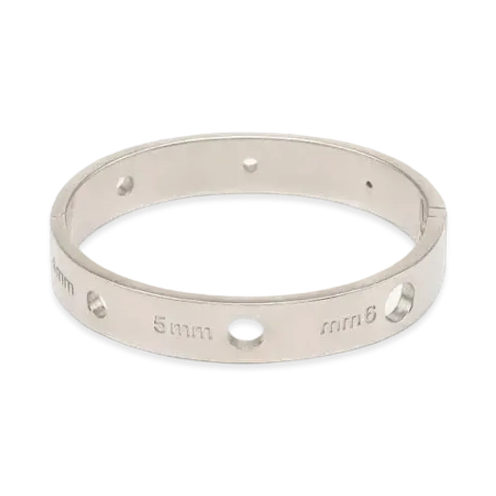 MM6 Maison Margiela Logo Bracelet "Silver"