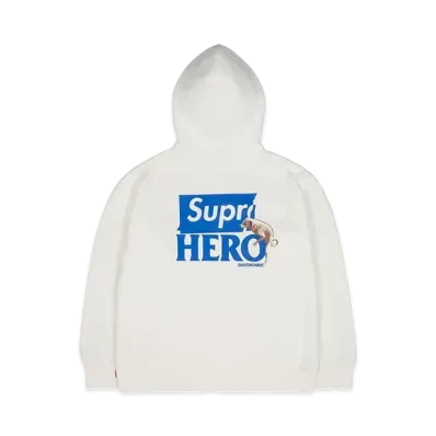 Supreme x ANTIHERO Hooded Sweatshirt "White"
