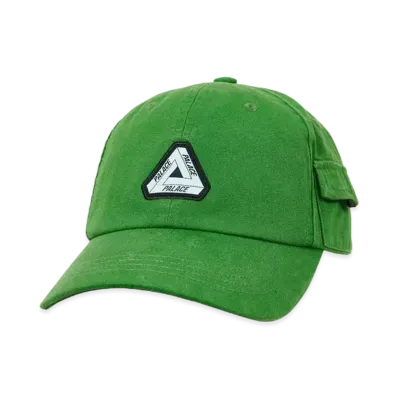 PALACE Garment Dyed Tri-Ferg Patch 6-Panel "Olive"