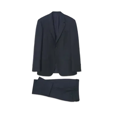 Paul Smith Traveler Wool 2B Suit "Black"