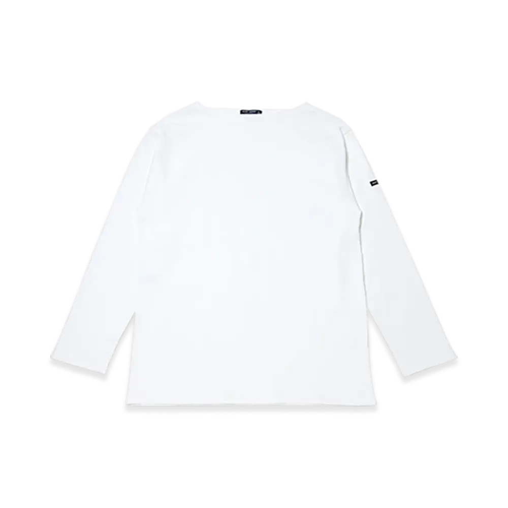 SAINT JAMES Boatneck Long Sleeve T-shirt Guildo "Neige"