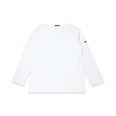 SAINT JAMES Boatneck Long Sleeve T-shirt Guildo "Neige"