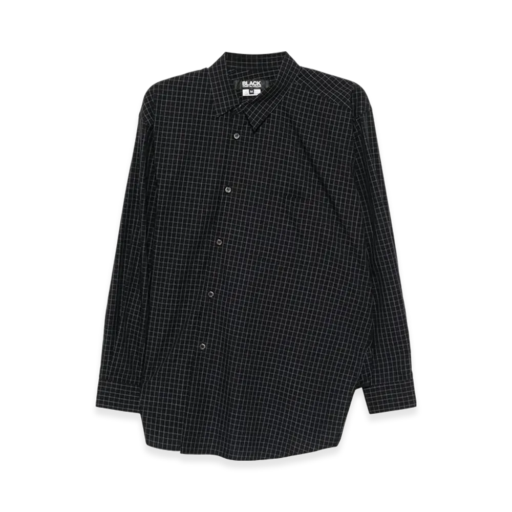 BLACK COMME des GARCONS Check Shirt "Black"