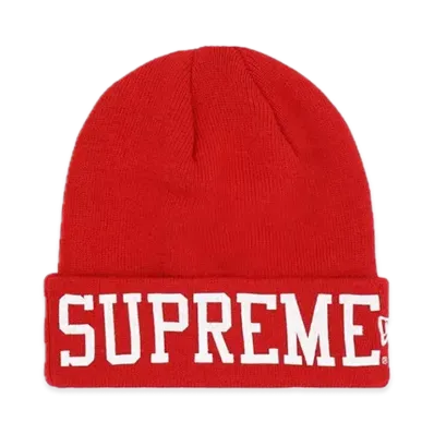 Supreme New Era Varsity Beanie "Red"
