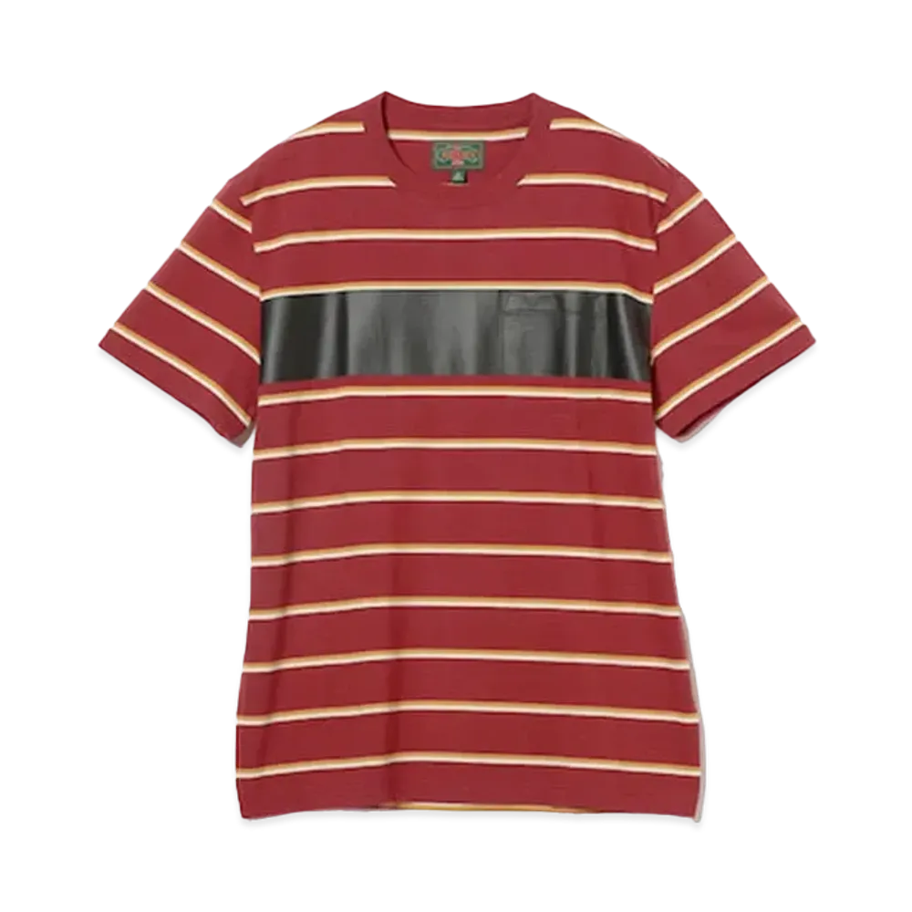 BEAMS PLUS x J.Crew Pocket T-shirt "Burgundy"