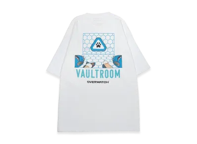 VAULTROOM x OVERWATCH Jetpack Cat Tee "White"