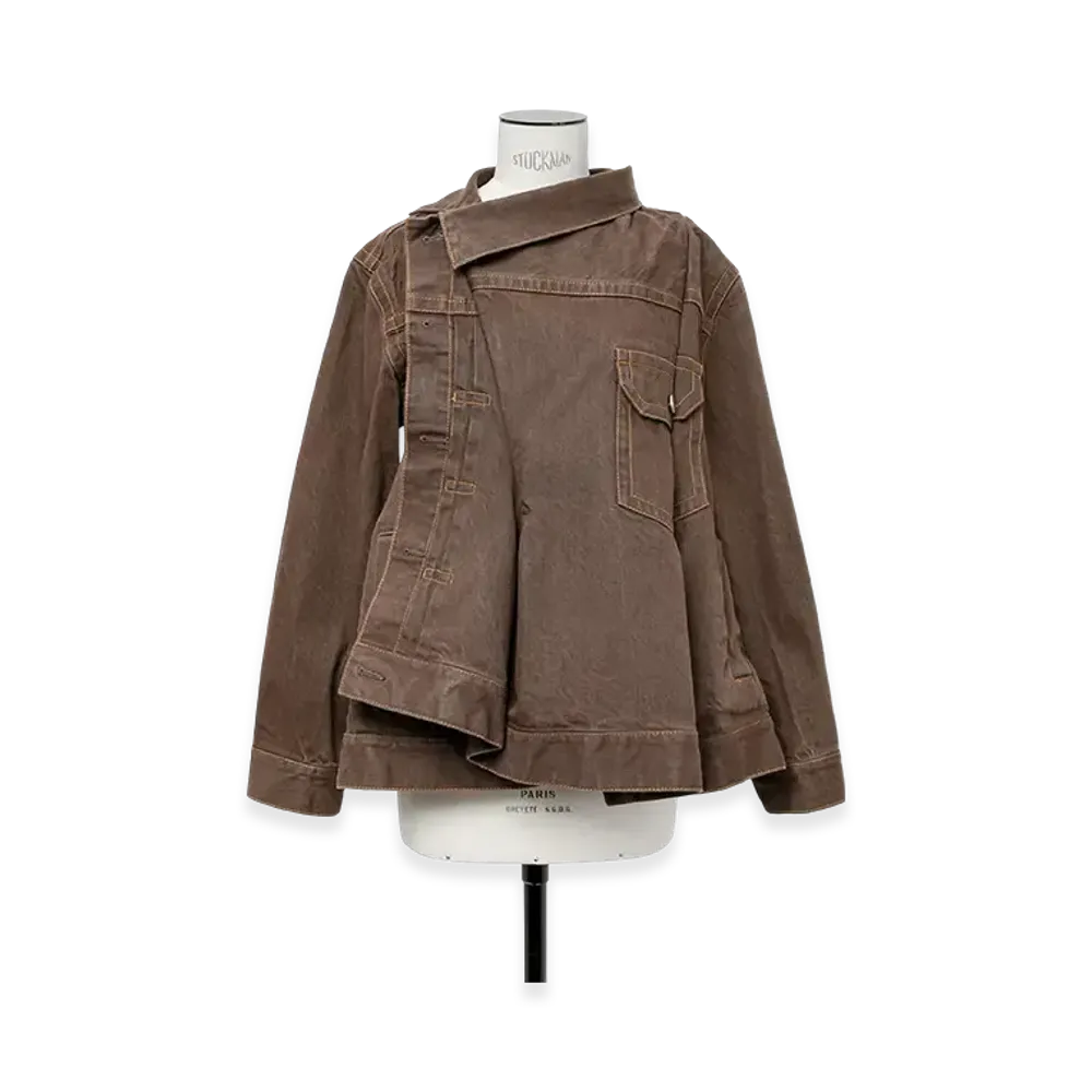 sacai Denim Jacket "Brown"