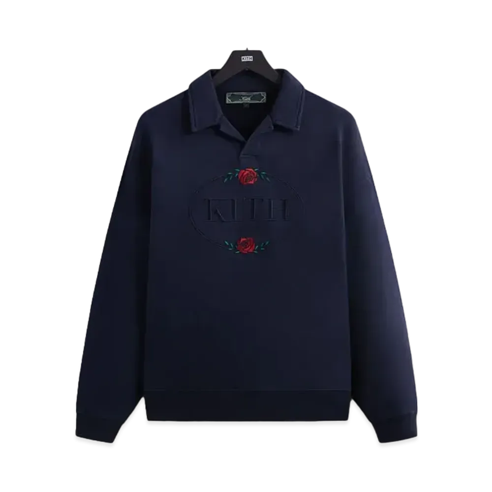 Kith Nelson Collared Pullover "Nocturnal"